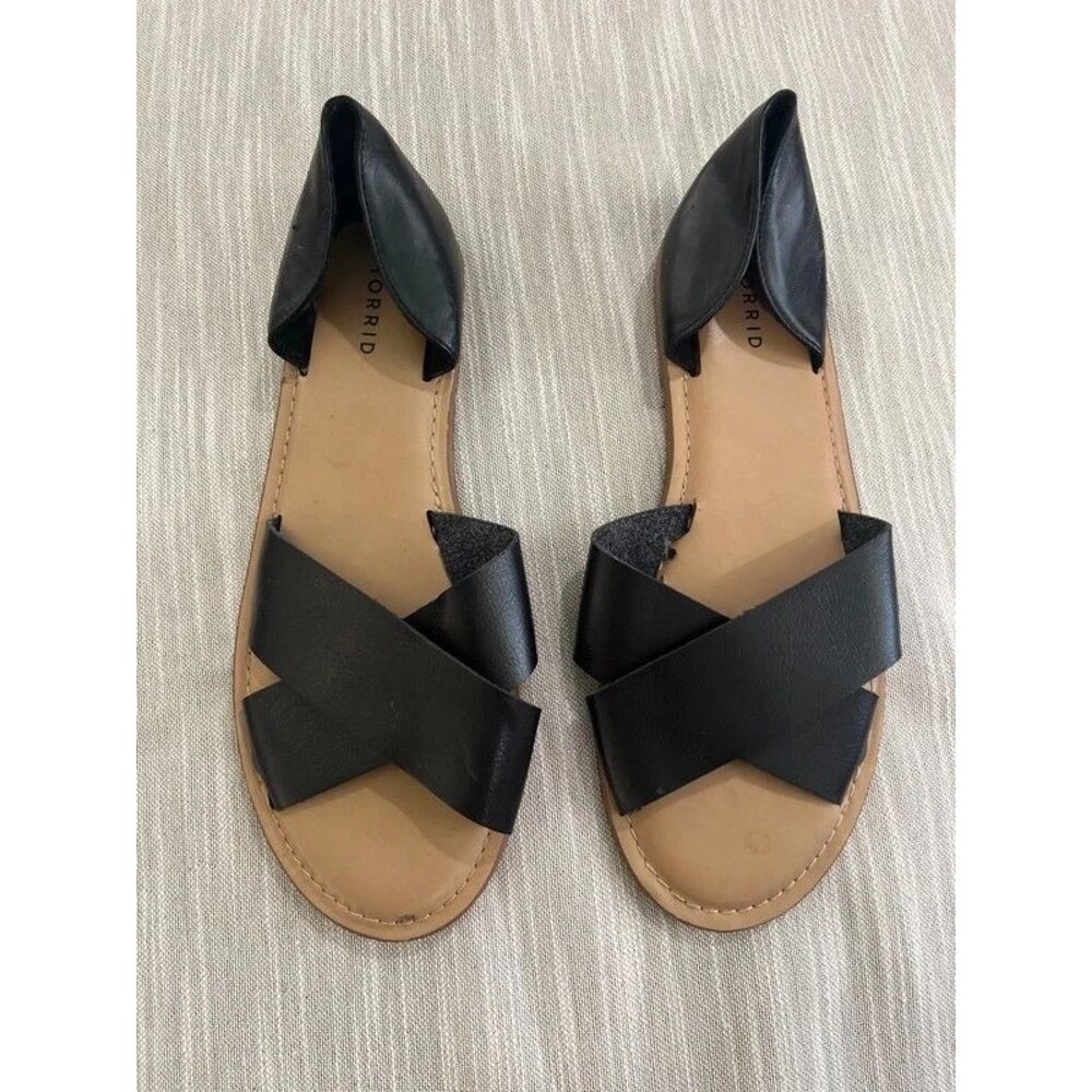 Torrid Black Flats Size 9